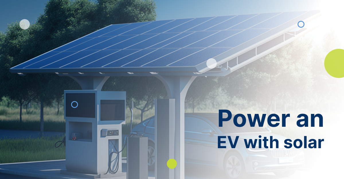 Power an EV with solar