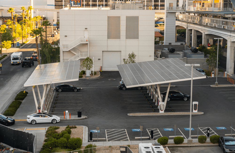 convert parking lot into clean solar energy
